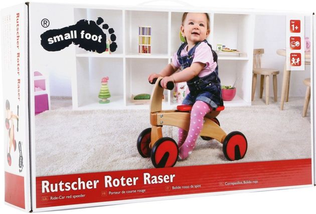 Small Foot Drewniany jeździk dla dzieci wyścigówka