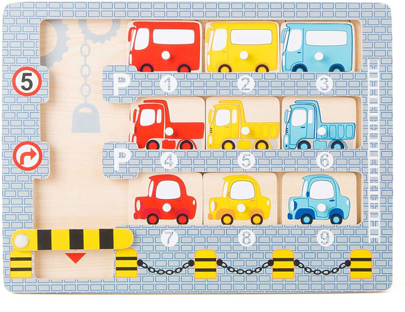 Small Foot Puzzle Parking Piętrowy