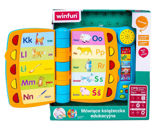 SmilyPlay 009019 Mówiąca książeczka edukacyjna