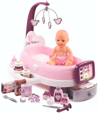 Smoby Baby Nurse elektroniczna opiekunka + lalka