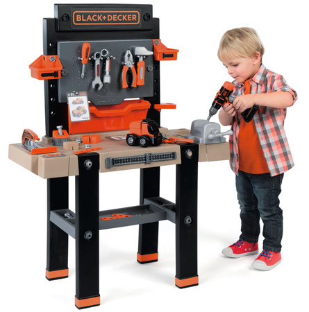 Smoby Black&Decker Warsztat Bricolo Ulitimate 95 elementów 360702