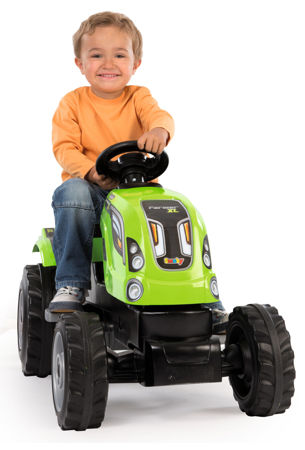 Smoby Traktor Jeździk XL Farmer z przyczepką na pedały dla dzieci