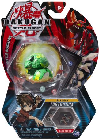 Spin Master Bakugan Turtonium figurka - kula i karty 