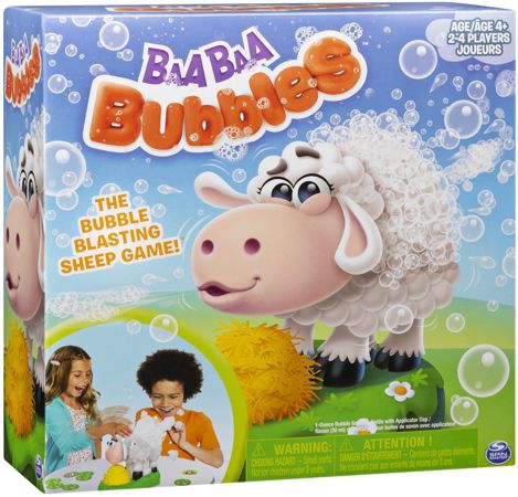 Spin Master Gra Baa Baa Bubbles z kichającą owieczką