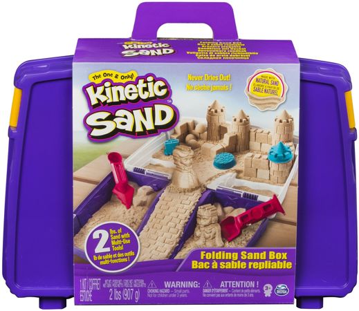 Spin Master Kinetic Sand walizka + 907 piasku kinetycznego + akcesoria