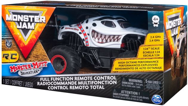 Spin Master Monster Jam Pojazd Mutt Dalmatian RC sterowany