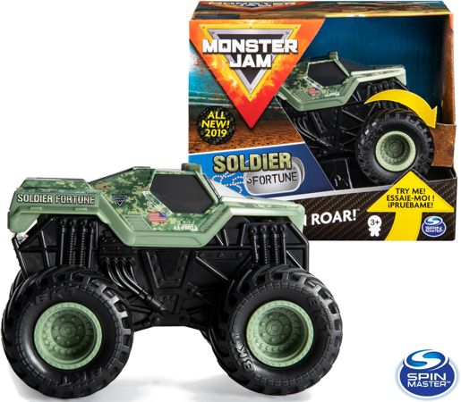 Spin Master Monster Jam Wóz Soldier Fortune Warczące opony