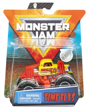 Spin Master Monster Jam pojazd ciężarówka Time Flys 1:64 + figurka