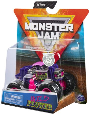Spin Master Monster Jam pojazd ciężarówka Wild Flower + figurka