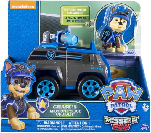 Spin Master Psi Patrol Chase figurka i radiowóz Misja Mission Paw