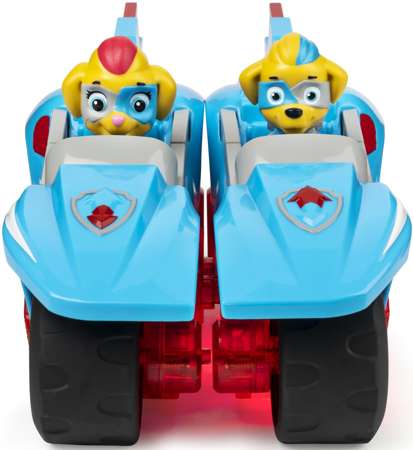 Spin Master Psi Patrol Mighty Twins 2 figurki + transformujący pojazd 2w1