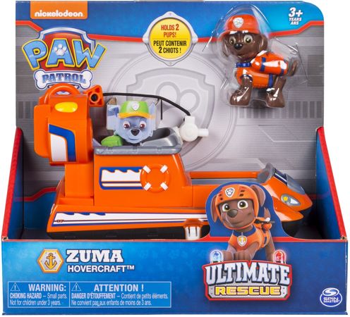 Spin Master Psi Patrol Ultimate Rescue Poduszkowiec + figurka Zuma