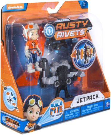 Spin Master Rusty Rivets Figurka Rafcio Śrubka z jetpackiem do składania