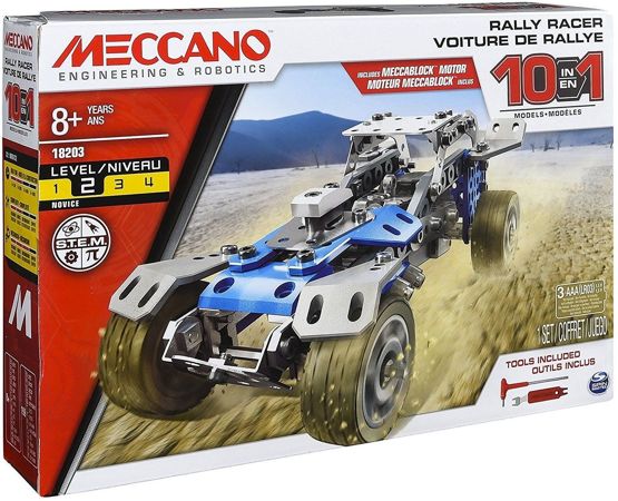 Spin Meccano Klocki konstrukcyjne 10w1 Rally Racer