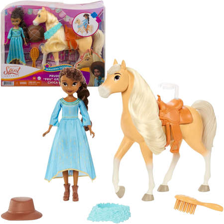 Spirit Untamed zestaw lalka Pru i koń Chica Linda