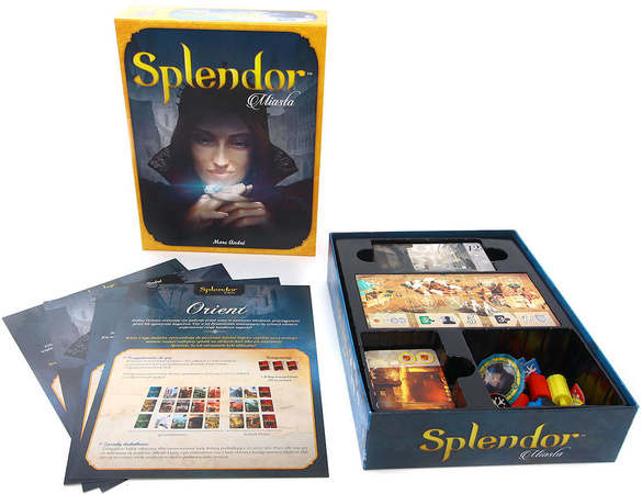 Splendor: Miasta dodatek Rodzinna gra ekonomiczna