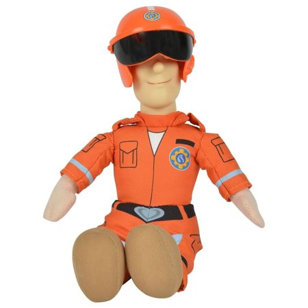 Strażak Sam Miękka przytulanka maskotka figurka w pomarańczowym stroju ratownika