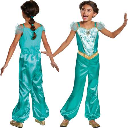 Strój karnawałowy Disney dla dziewczynki Aladyn Dżasmina 110-122 cm