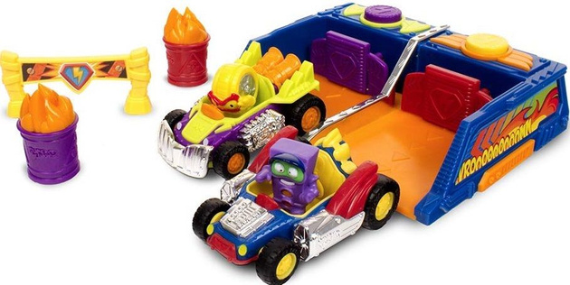 Super Zings Duży Zestaw Wyścig + 2 figurki kolekcjonerskie Superzings MagicBox