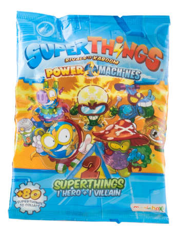 Super Zings Super Things Power Machines 2 figurki 