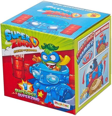 Super Zings seria 3 zestaw 8 SZTUK superbot + superzings Magic Box 