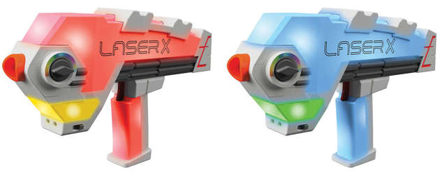 TM Toys Laser X Evolution Blaster laserowy paintball laser tag zestaw 2 blastery