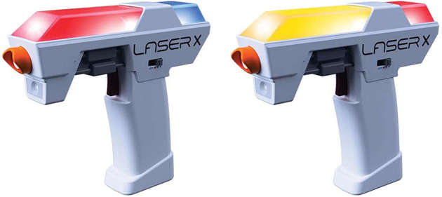 TM Toys Laser X Micro B2 Blaster laserowy paintball laser tag podwójny blaster