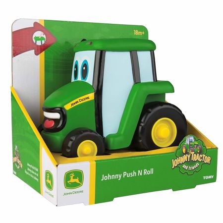 TOMY John Deere traktor naciśnij i jedź