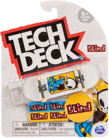 Tech Deck deskorolka fingerboard Blind + naklejki
