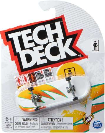 Tech Deck deskorolka fingerboard Girl Simon Bannerot + naklejki