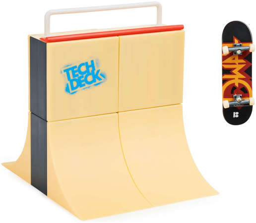 Tech Deck fingerboard zestaw rampa Big Vert Wall + deskorolka 