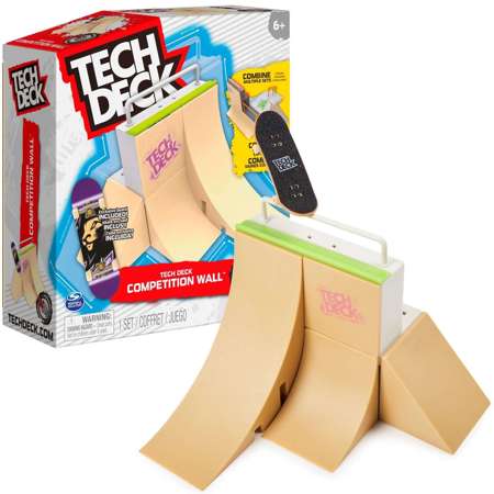 Tech Deck fingerboard zestaw rampa Competition Wall + deskorolka
