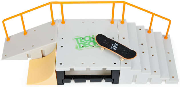 Tech Deck fingerboard zestaw rampa Flip n'Grind + deskorolka 