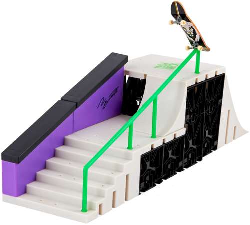 Tech Deck fingerboard zestaw rampa deskorolka Nyjah Skatepark