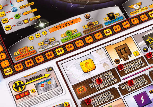 Terraformacja Marsa Edycja Gra Roku strategiczna gra planszowa Rebel
