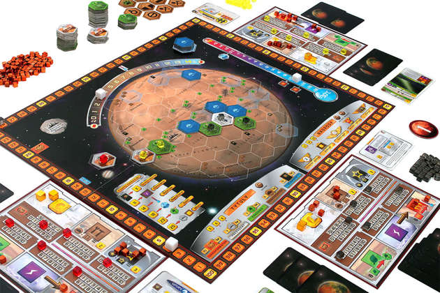 Terraformacja Marsa Edycja Gra Roku strategiczna gra planszowa Rebel
