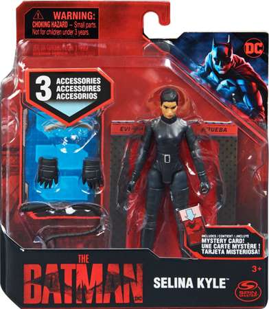 The Batman figurka akcji Selina Kyle Kobieta Kot Catwoman 10 cm DC Comics