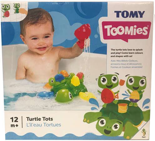 Tomy Toomies żółwiowa rodzinka do wanny