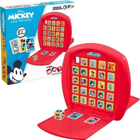 Top Trumps Match Myszka Mickey i przyjaciele strategiczna gra dla dzieci Winning Moves