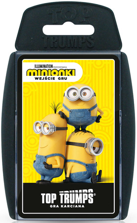 Top Trumps Minions Minionki Wejście Gru Gra karciana dla dzieci