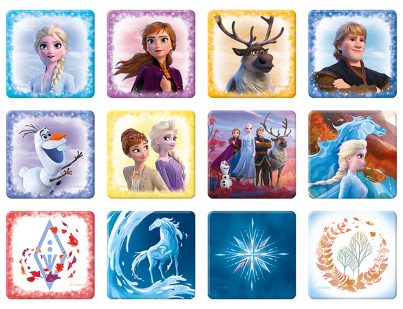 Trefl 90814 Disney Frozen II 2x Puzzle + Memos