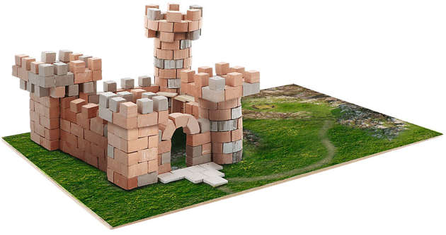 Trefl Brick Trick Buduj z cegły Zamek Pałac EKO klocki