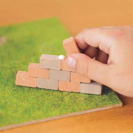 Trefl Brick Trick Buduj z cegły Zamek Pałac XL zestaw modelarski