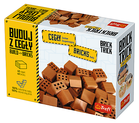 Trefl Buduj z cegły Zestaw uzupełniający 40 cegieł