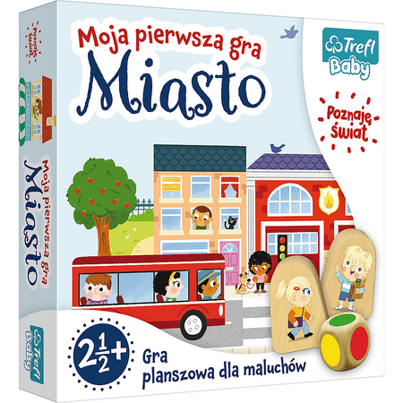 Trefl  Miasto moja pierwsza gra Trefl Baby
