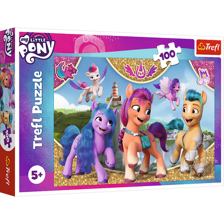 Trefl Puzzle 100 My Little Pony Kolorowa przyjaźń