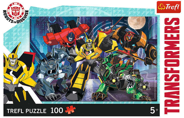 Trefl Puzzle 100 el. Transformers Drużyna Autobotów