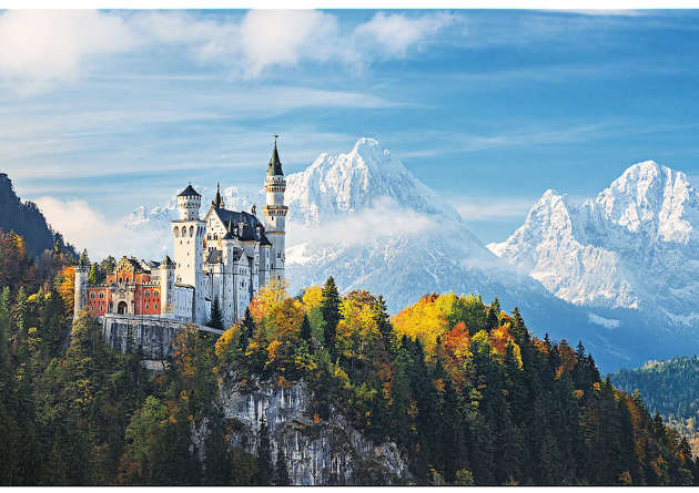 Trefl Puzzle 1500 elementów Alpy Bawarskie