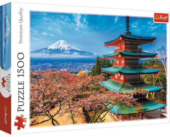 Trefl Puzzle 1500 elementów Góra Fudżi