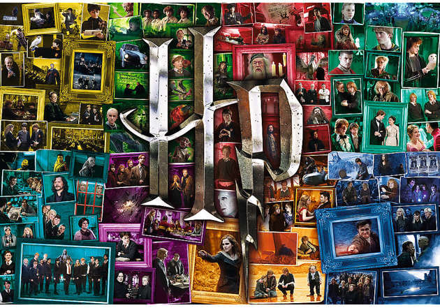Trefl Puzzle 1500 elementów Harry Potter Na przestrzeni filmów